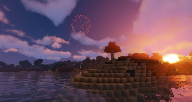 Майнкрафт ЭНДЕРМЕН на фиолетовом