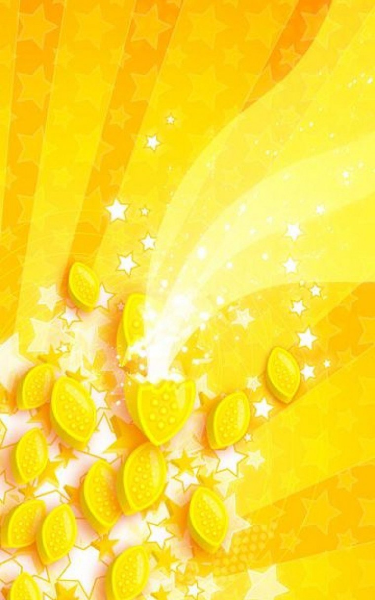 Красивый желтый фон