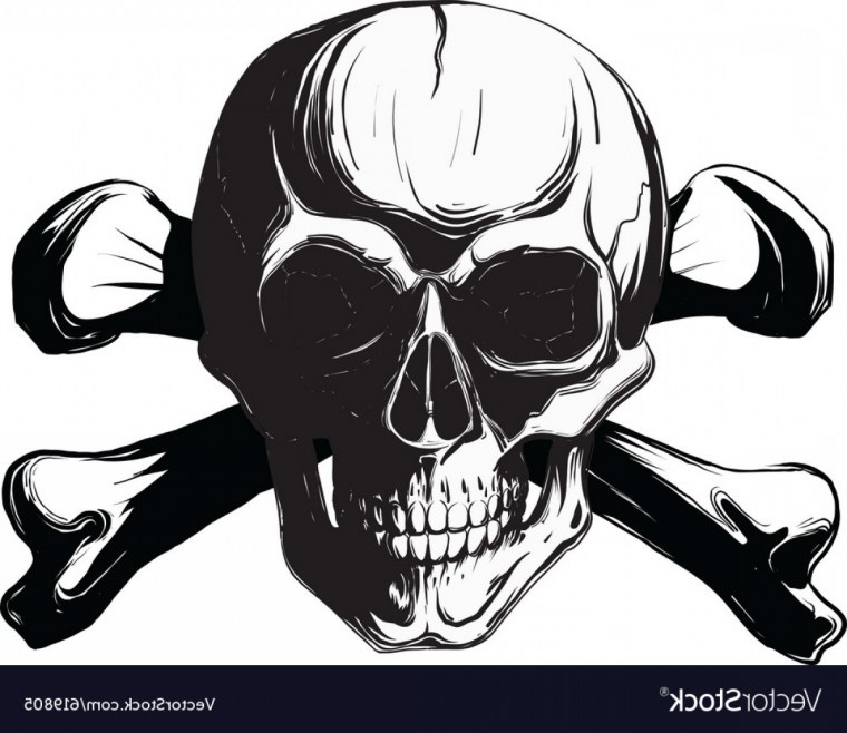 Символы опасности череп