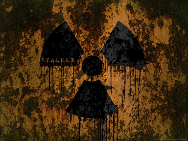 Знак радиации сталкер