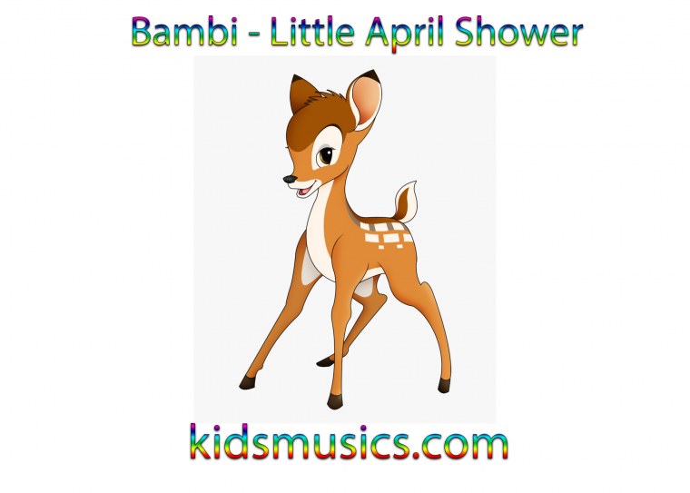 Бэмби на прозрачном фоне