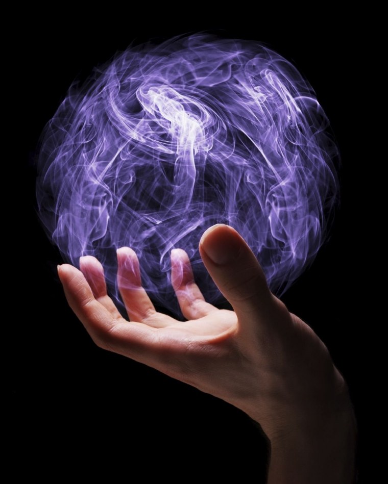 Энергетический шар в руках