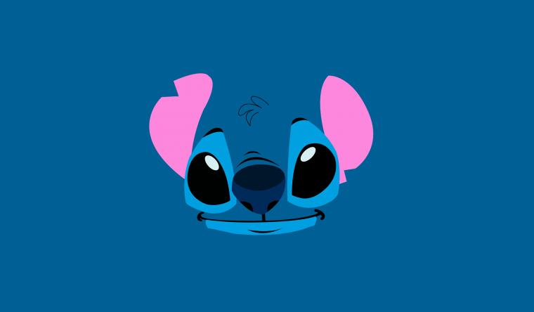 Голова розового Стича