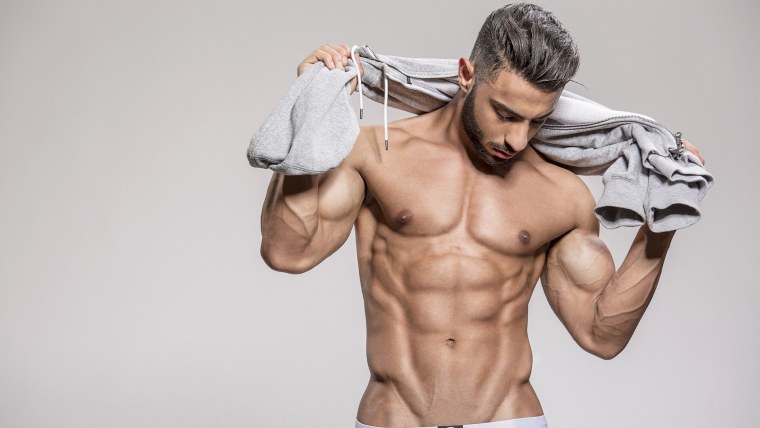 Накаченный торс