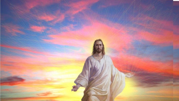 Лик Бога на небесах