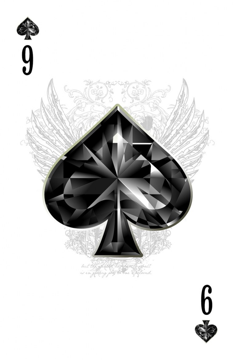 Пика знак карт