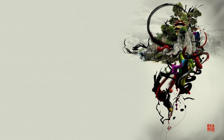 Японский демон Самурай