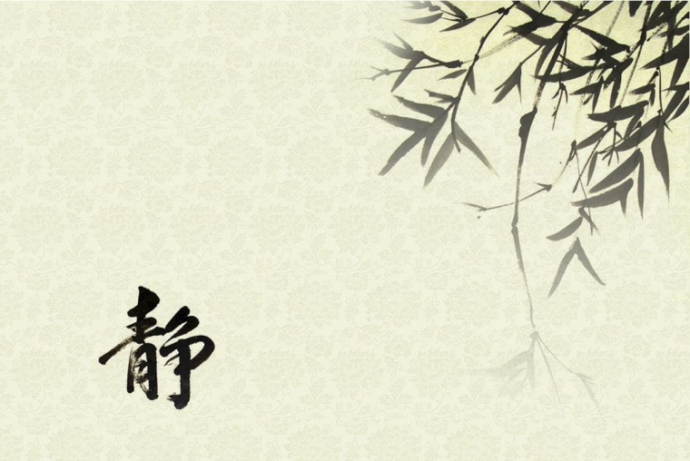 Китайский дракон на черном фоне