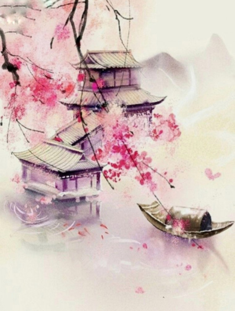 Японский фон