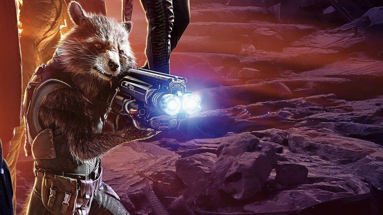 Марвел Мстители енот ракета