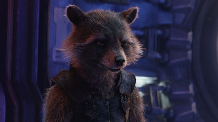 Енот ракета Мстители война бесконечности