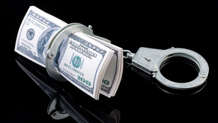 Коррупция деньги наручники