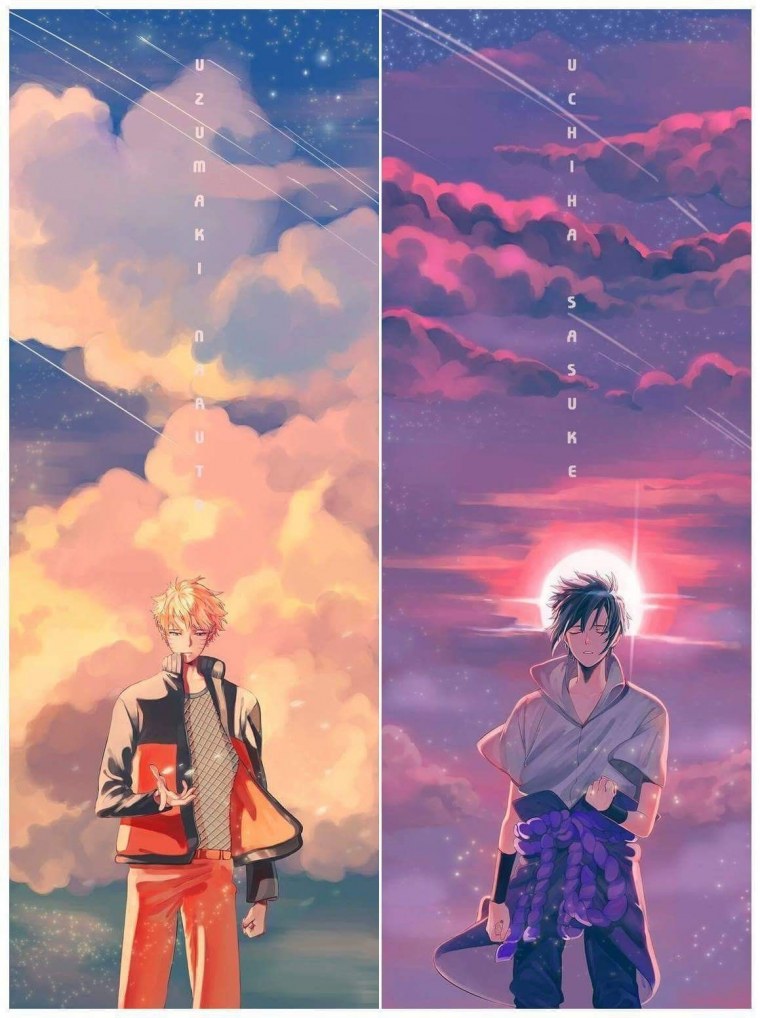 Наруто и Саске Эстетика