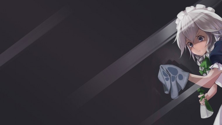 Аниме протирает экран