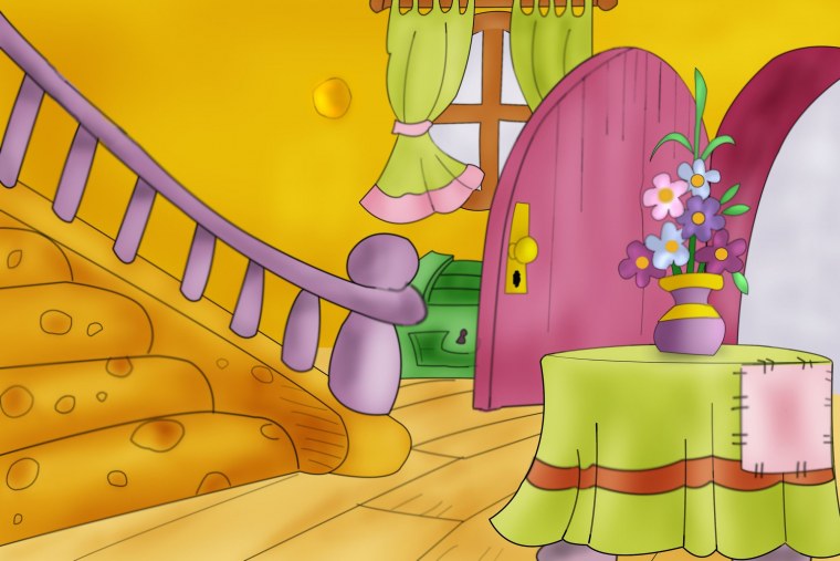 Мультяшная комната