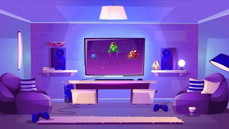 Мультяшная комната