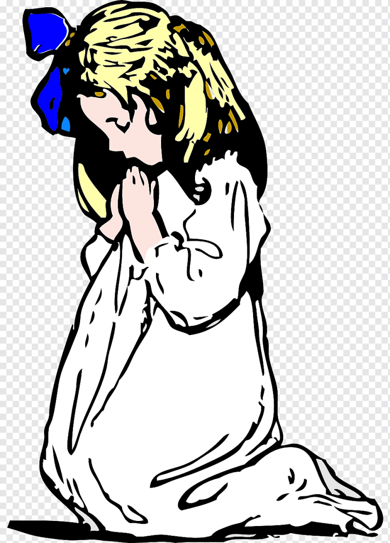 Человек молится