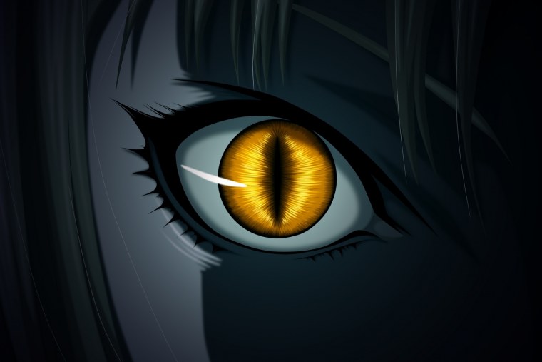 Глаза с вертикальным зрачком