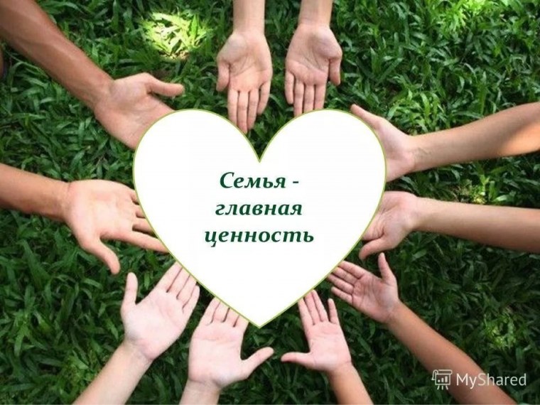 Семья Главная ценность