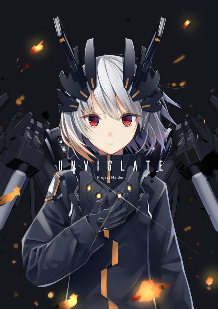 Аниме девушка андроид