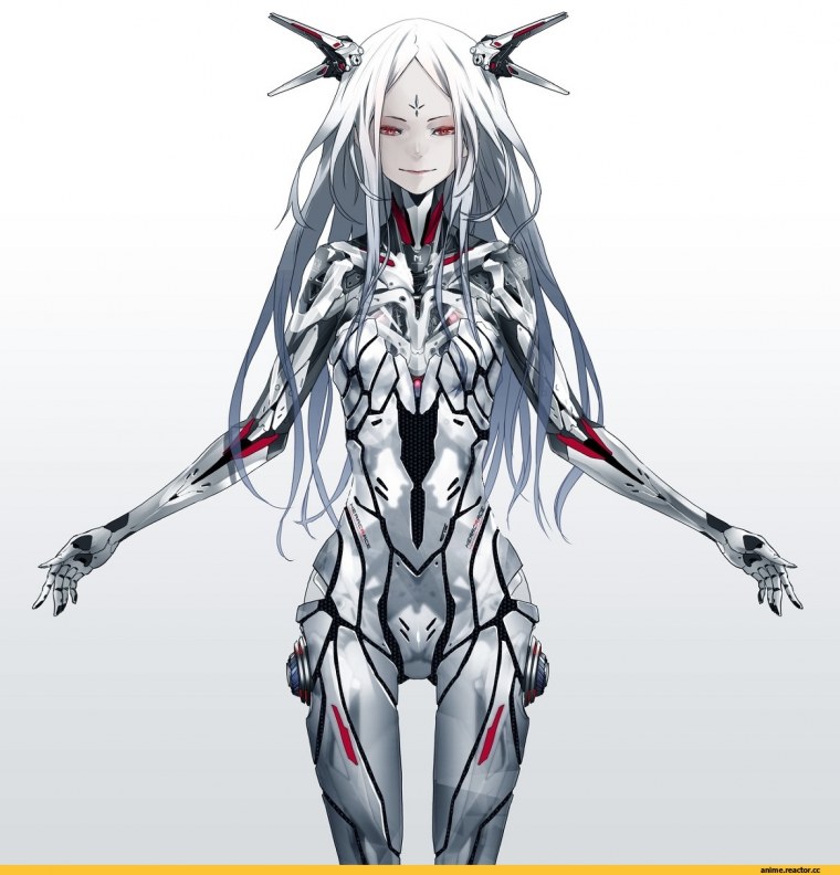 Девушка андроид