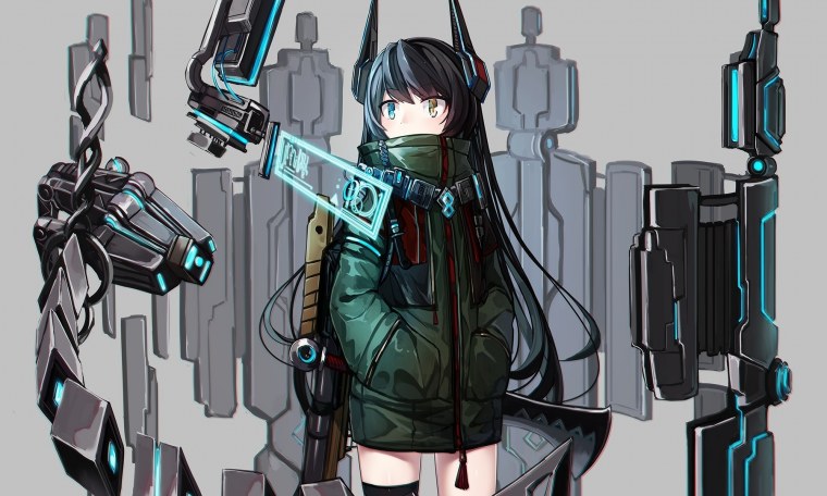 Аниме киборги неко