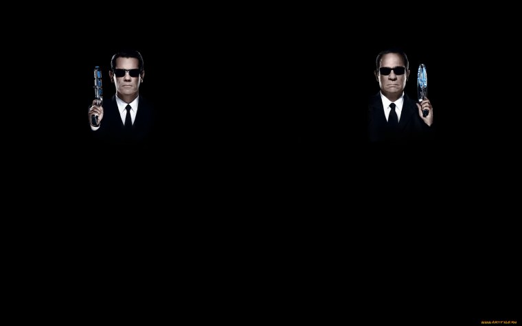 Люди в черном 1997 Постер