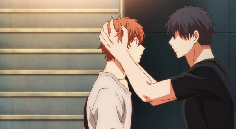 Аниме дарованный Мафую поцелуй