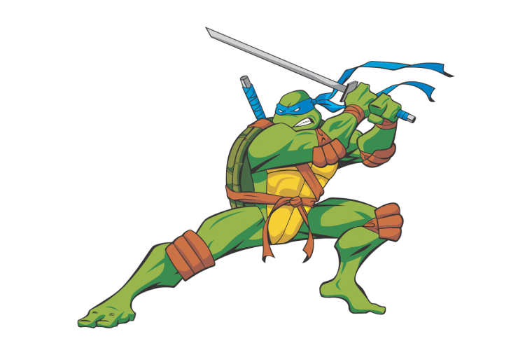 Нарисовать черепашку ниндзя Донателло