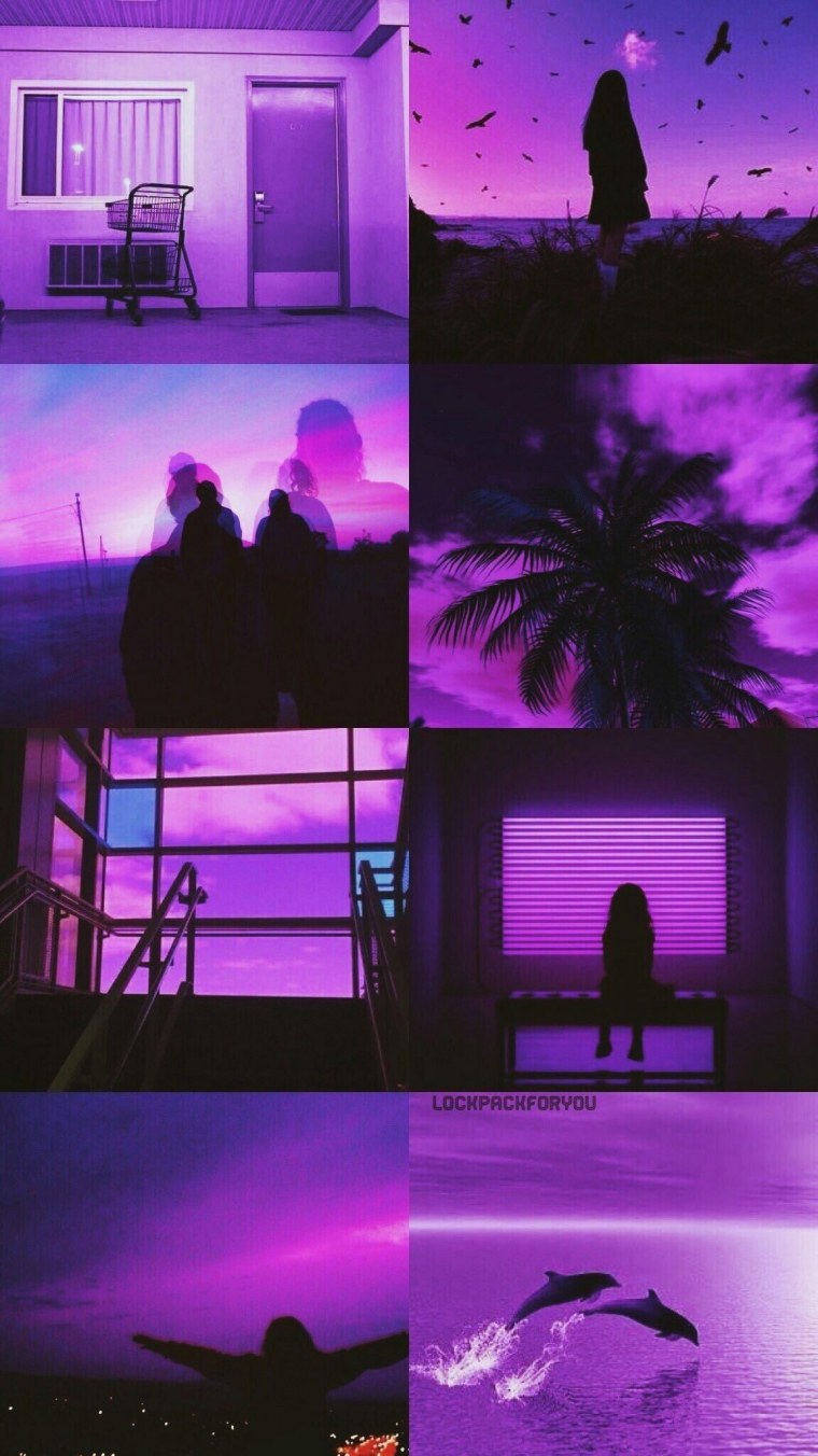 Фиолетовое сердце Эстетика