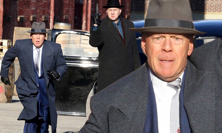 Брюс Уиллис блондин