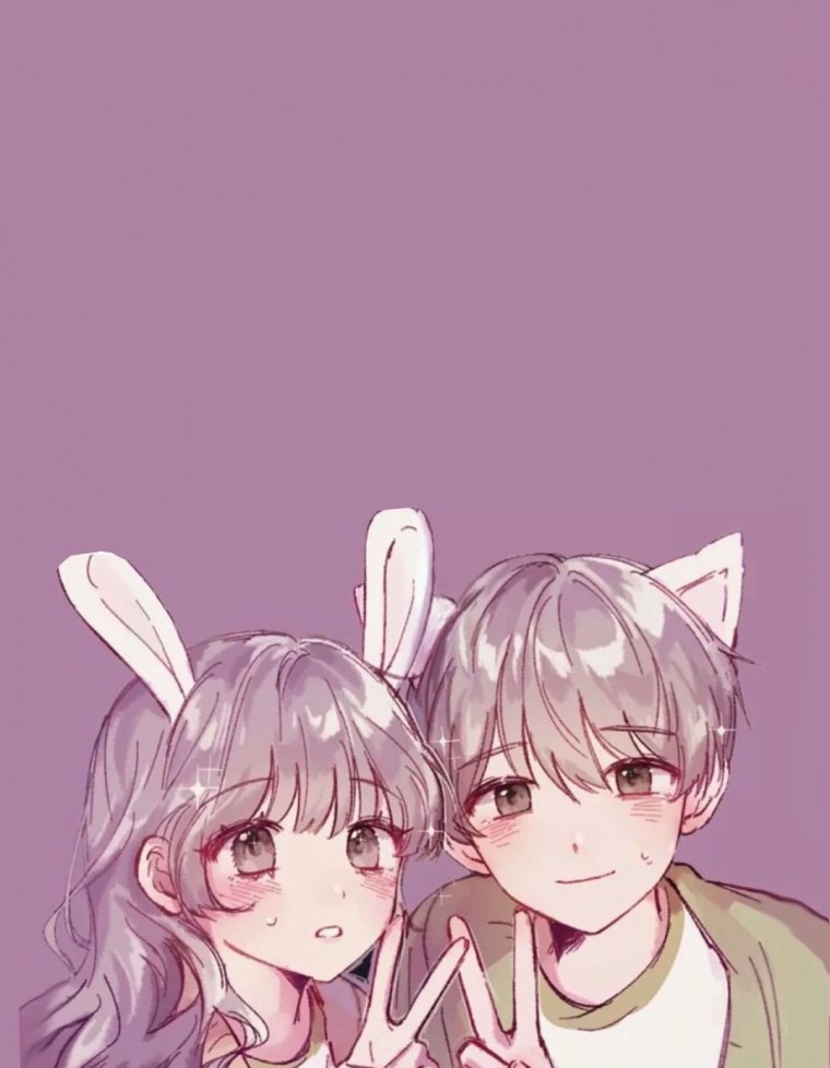 Парная ава аниме