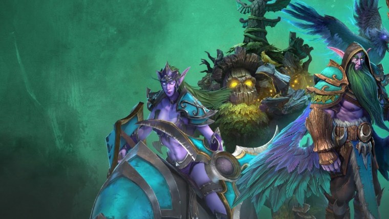 Загрузочный экран битва за Азерот