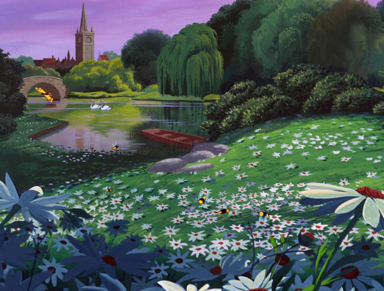 Пейзажи из Алисы в стране чудес