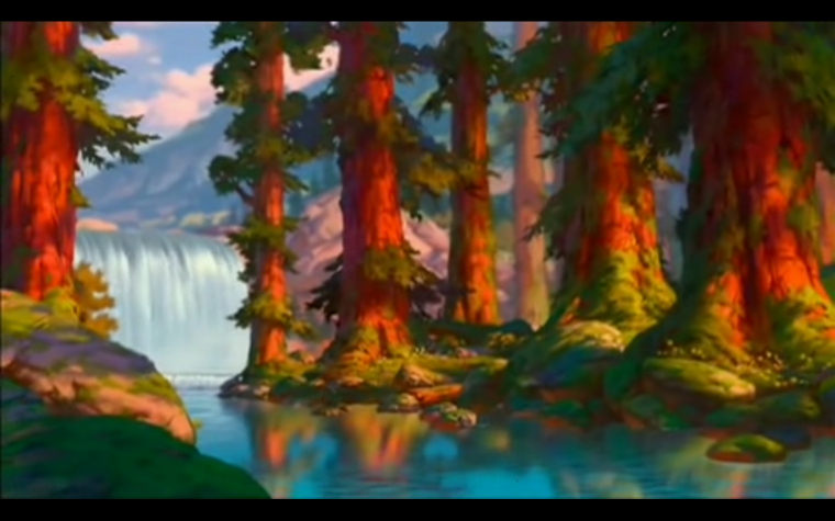 Братец Медвежонок лес