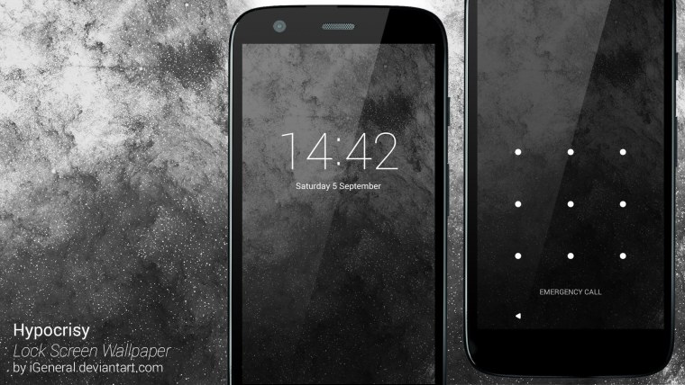 Обои на экран блокировки