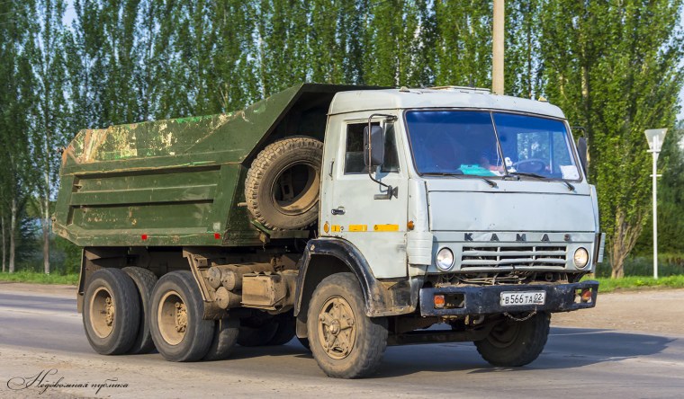 КАМАЗ 5320 самосвал в СССР