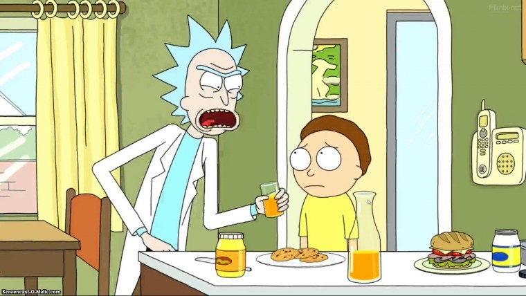 Рик и Морти фон