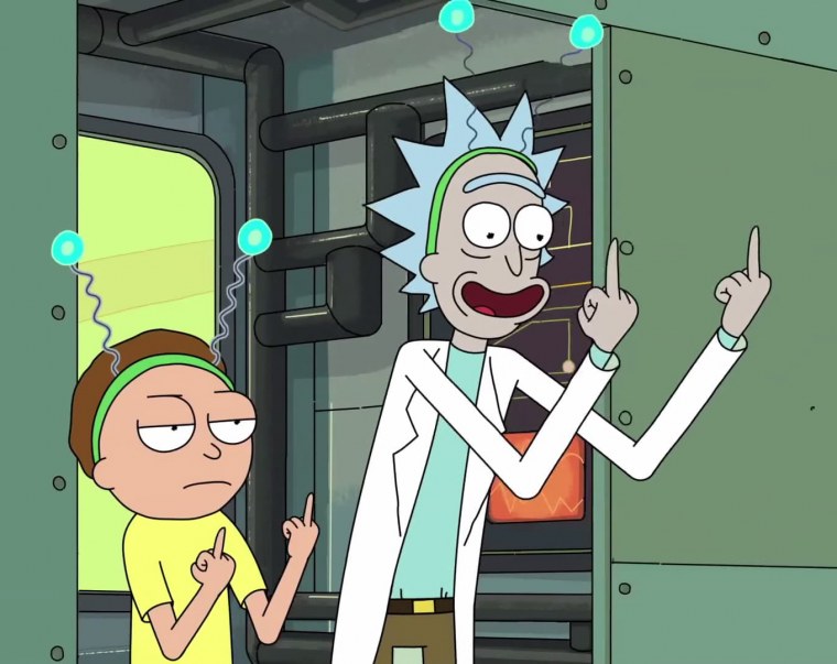 Рик и Морти обои на рабочий стол