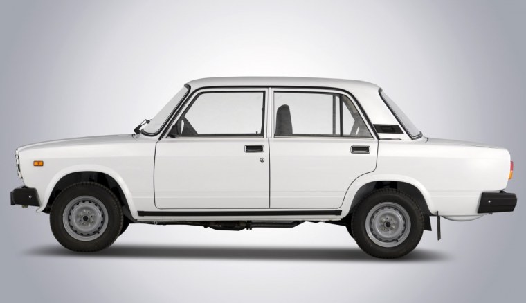 Лада 2107 сбоку