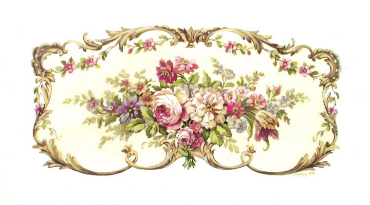 Винтажные бордюры для декупажа