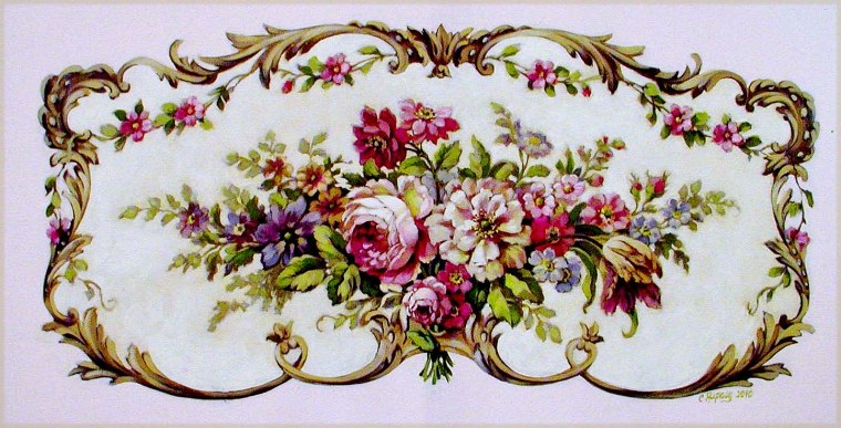 Красивые бордюры для декупажа