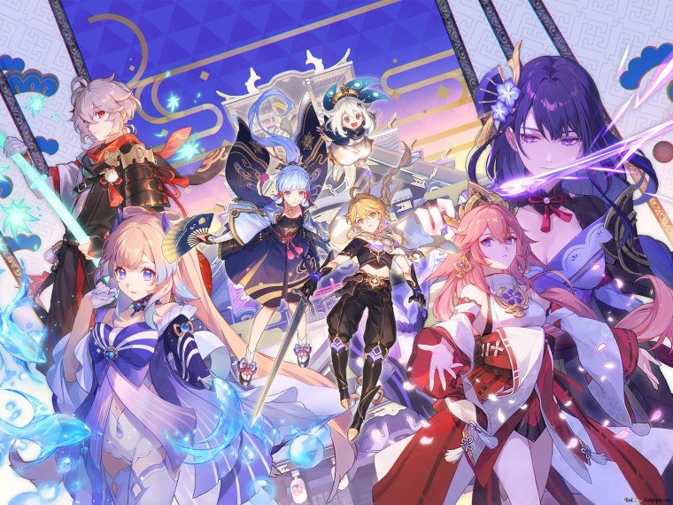 Камисато Аяка Геншин