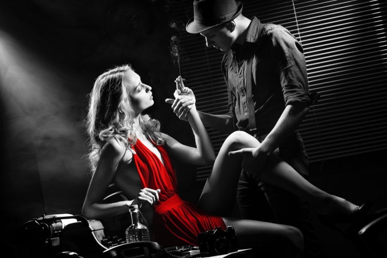 Девушки в стиле Нуар