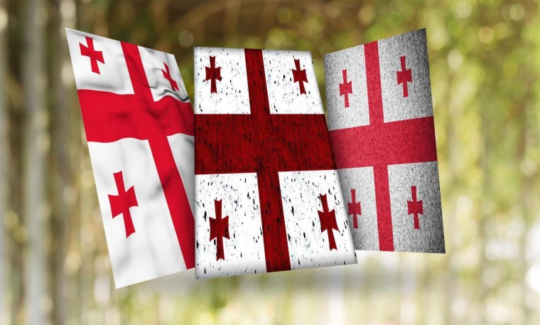 Грузия Тбилиси флаг