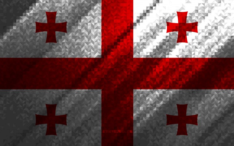 Грузинский флаг обои