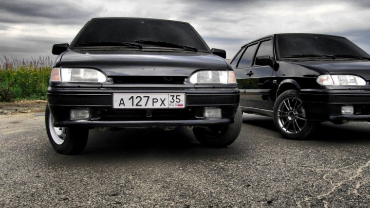ВАЗ 2114 И ВАЗ 2115 тонированные