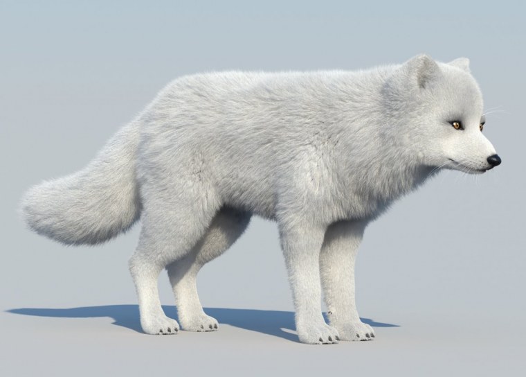 Песец DEAGOSTINI.