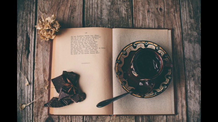 Эстетика книг и кофе