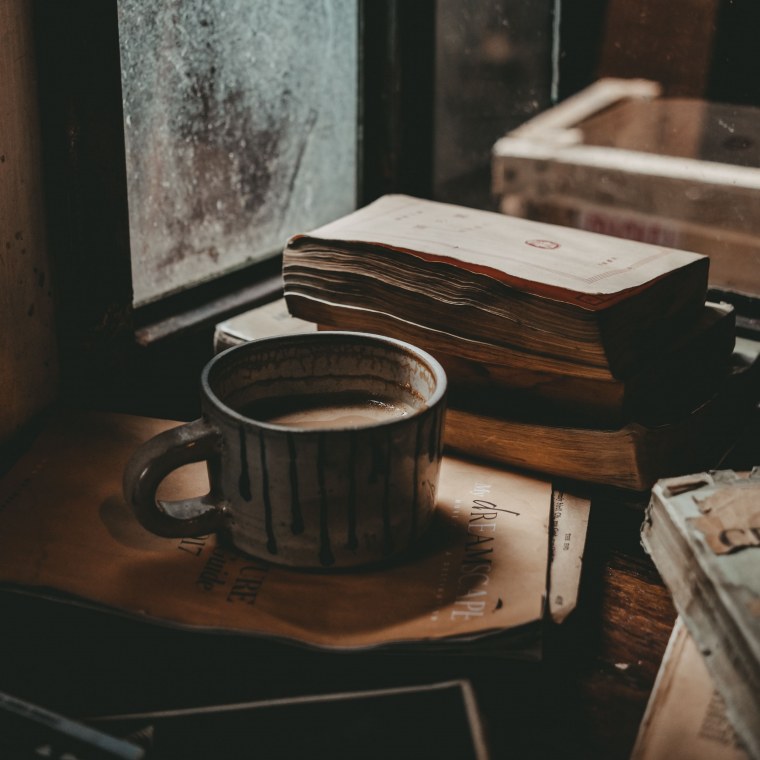 Эстетика книг и кофе